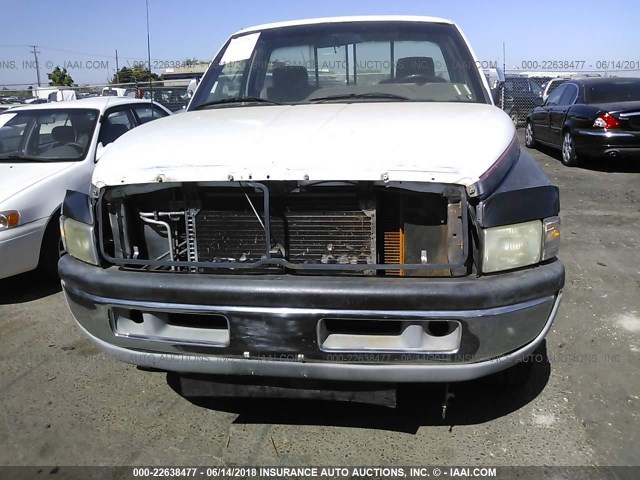 1B7JC26Z0RS559479 - 1994 DODGE RAM 2500 WHITE photo 6