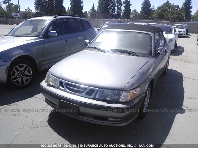 YS3DF78K237014260 - 2003 SAAB 9-3 SE SILVER photo 2