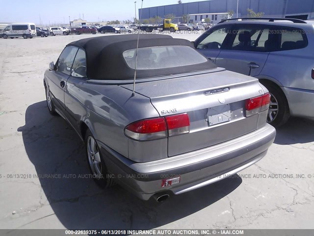 YS3DF78K237014260 - 2003 SAAB 9-3 SE SILVER photo 3