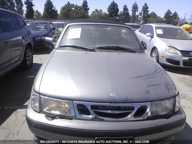 YS3DF78K237014260 - 2003 SAAB 9-3 SE SILVER photo 6