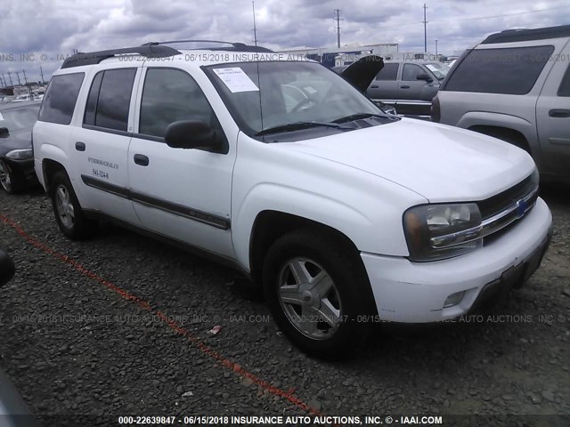 1GNET16SX26133965 - 2002 CHEVROLET TRAILBLAZER EXT WHITE photo 1