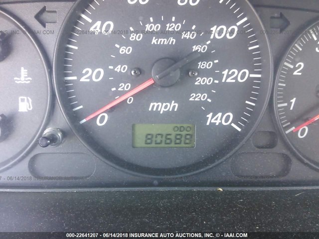 JM1BJ225310455503 - 2001 MAZDA PROTEGE LX/ES ოქროსფერი ფოტო 7