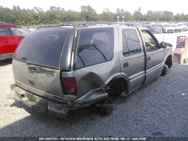 1GKDT13W6Y2151105 - 2000 GMC JIMMY / ENVOY  SILVER photo 4