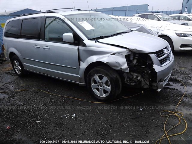 2D4RN5D17AR317955 - 2010 DODGE GRAND CARAVAN SXT GRAY photo 1