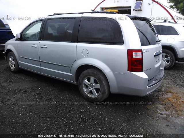 2D4RN5D17AR317955 - 2010 DODGE GRAND CARAVAN SXT GRAY photo 3