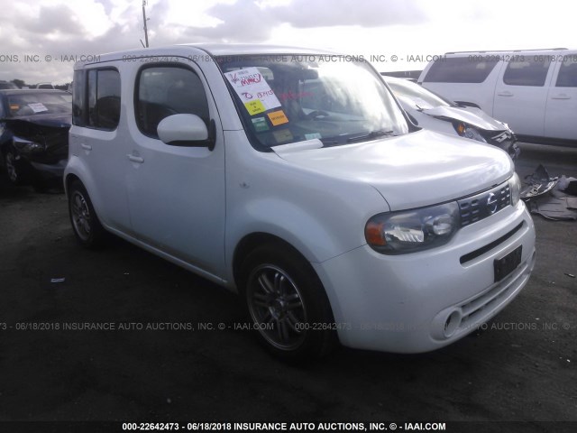 JN8AZ2KR2DT300553 - 2013 NISSAN CUBE S/SL WHITE photo 1