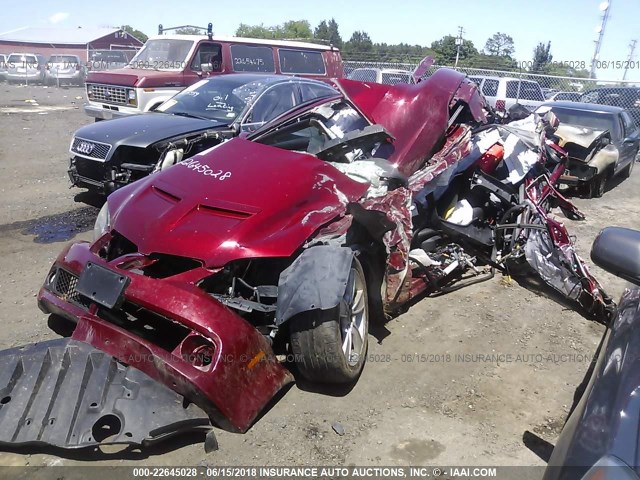 6G2EC57Y79L161700 - 2009 PONTIAC G8 GT RED photo 2