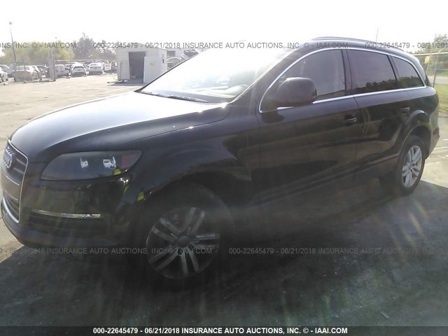 WA1AY74L59D017029 - 2009 AUDI Q7 3.6 QUATTRO BLACK photo 2