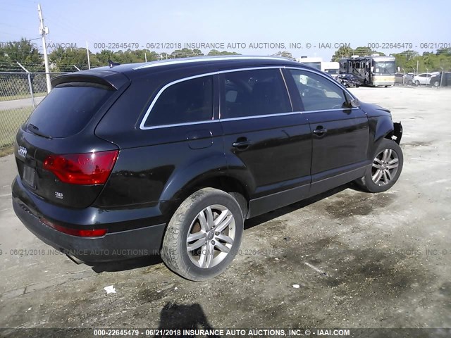 WA1AY74L59D017029 - 2009 AUDI Q7 3.6 QUATTRO BLACK photo 4