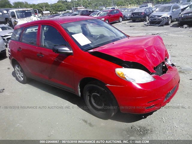 2T1KR32E47C668697 - 2007 TOYOTA COROLLA MATRIX XR RED photo 1