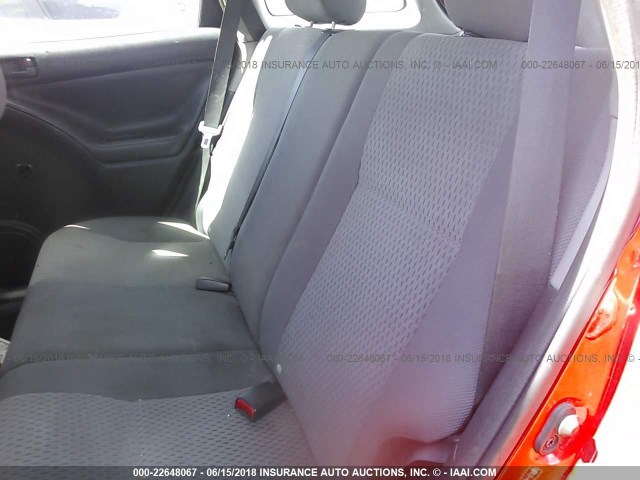 2T1KR32E47C668697 - 2007 TOYOTA COROLLA MATRIX XR RED photo 8