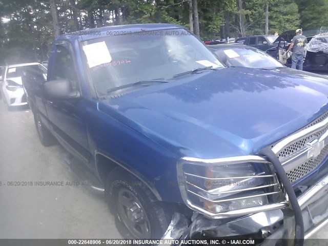 1GCEC14V13Z304589 - 2003 CHEVROLET SILVERADO C1500 BLUE photo 1