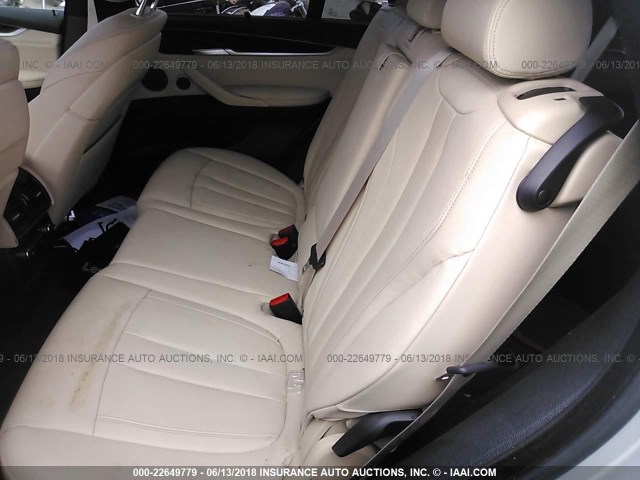 5UXKR0C34H0X82740 - 2017 BMW X5 XDRIVE35I Gümüş foto 8