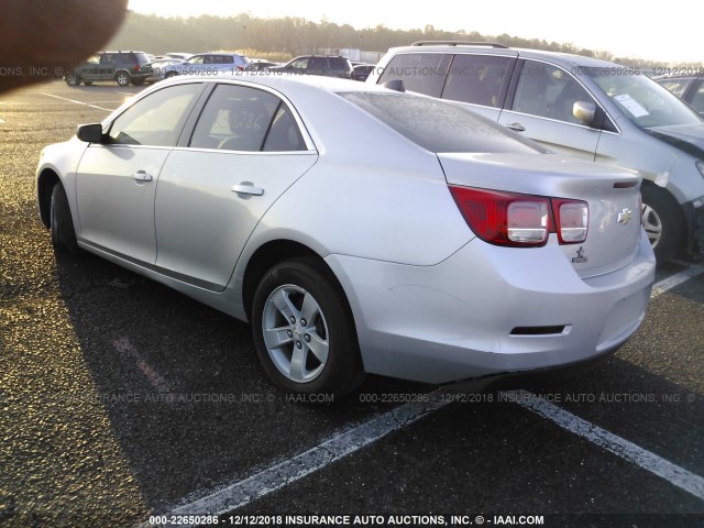 1G11B5SA0DF322862 - 2013 CHEVROLET MALIBU LS Silber Foto 3