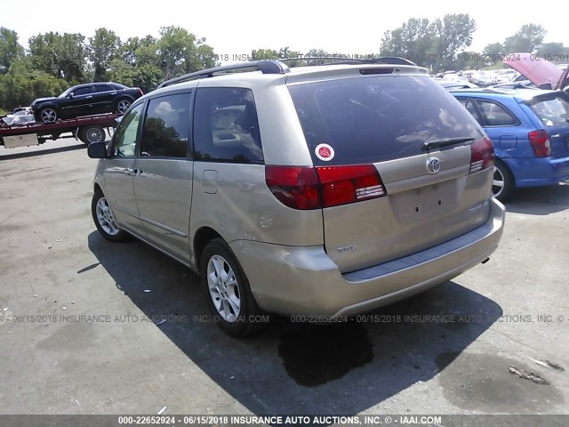 5TDZA23C84S206028 - 2004 TOYOTA SIENNA CE/LE GOLD photo 3