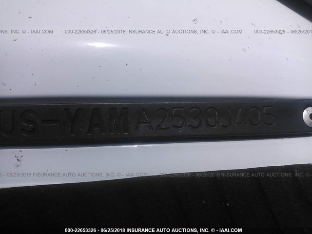 YAMA2530J405 - 2005 YAMAHA FX-1  Unknown photo 9