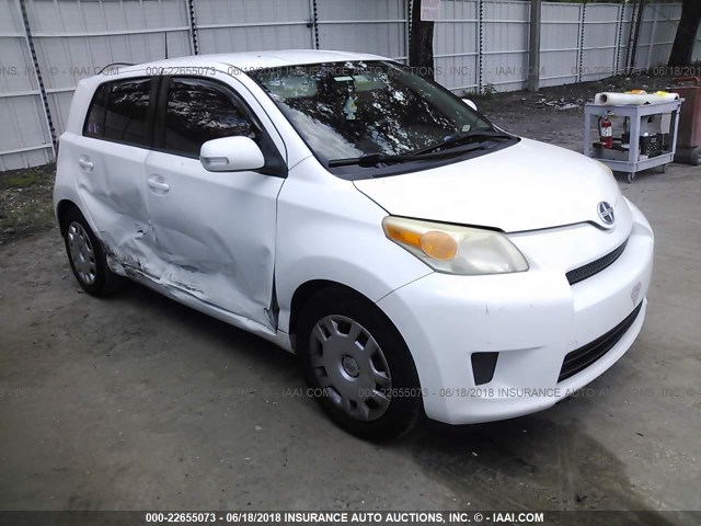 JTKKU10499J047923 - 2009 TOYOTA SCION XD WHITE photo 1