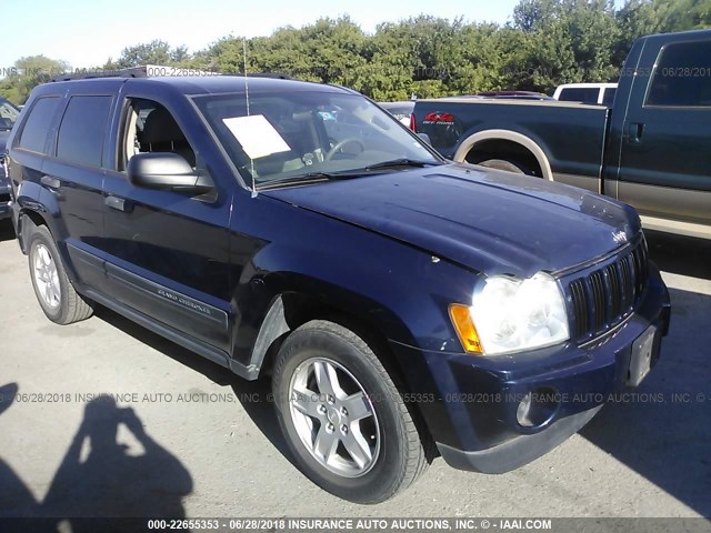 1J4GS48K56C187629 - 2006 JEEP GRAND CHEROKEE LAREDO/COLUMBIA/FREEDOM 蓝色 照片 1