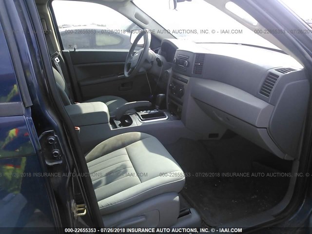 1J4GS48K56C187629 - 2006 JEEP GRAND CHEROKEE LAREDO/COLUMBIA/FREEDOM 蓝色 照片 5