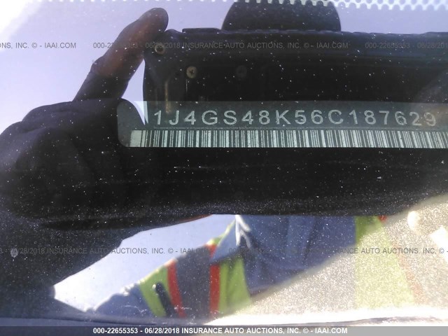 1J4GS48K56C187629 - 2006 JEEP GRAND CHEROKEE LAREDO/COLUMBIA/FREEDOM 蓝色 照片 9