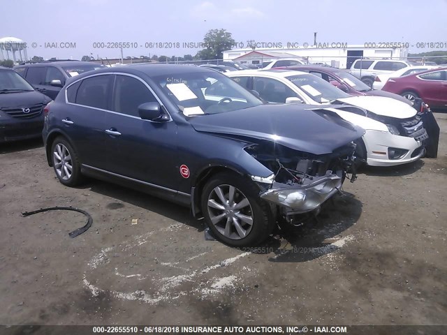 JNKAJ09F88M351587 - 2008 INFINITI EX35 JOURNEY BLUE photo 1