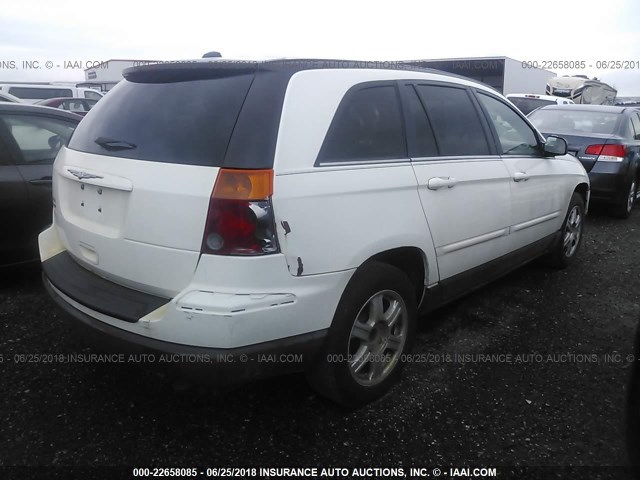 2C8GM68475R426793 - 2005 CHRYSLER PACIFICA TOURING WHITE photo 4