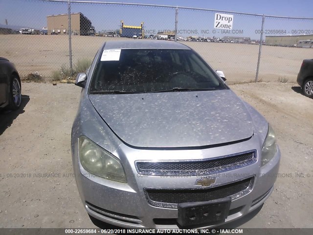 1G1ZJ57B594207944 - 2009 CHEVROLET MALIBU 2LT SILVER photo 6