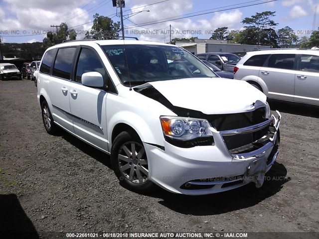 2C4RC1BG8ER324843 - 2014 CHRYSLER TOWN & COUNTRY TOURING WHITE photo 1