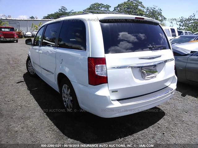 2C4RC1BG8ER324843 - 2014 CHRYSLER TOWN & COUNTRY TOURING WHITE photo 3