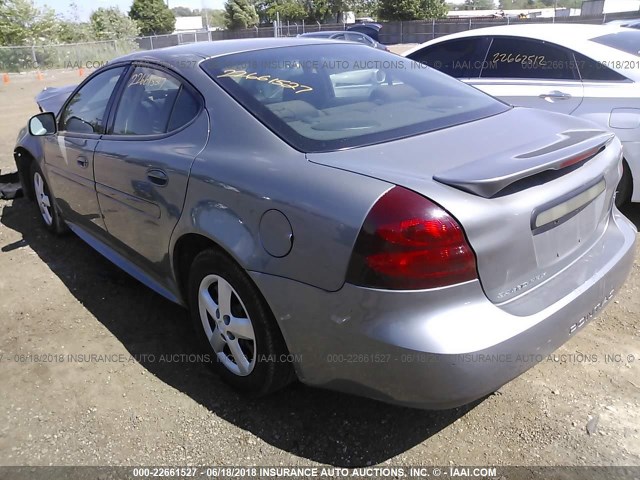 2G2WP552171178130 - 2007 PONTIAC GRAND PRIX ნაცრისფერი ფოტო 3