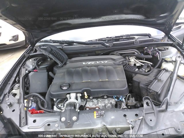 2G1WC5E38E1147821 - 2014 CHEVROLET IMPALA LIMITED LTZ GRAY photo 10