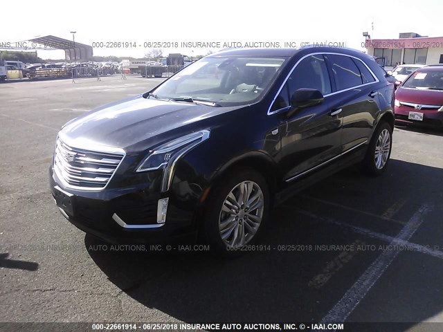 1GYKNCRS4HZ283732 - 2017 CADILLAC XT5 PREMIUM LUXURY BLACK photo 2