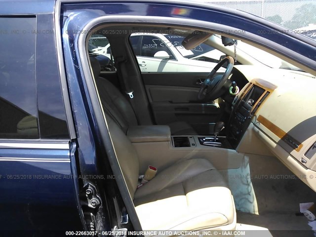 1G6DW677170142814 - 2007 CADILLAC STS Dark Blue photo 5