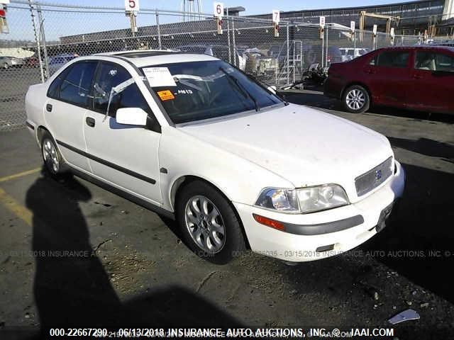 YV1VS29511F612551 - 2001 VOLVO S40 1.9T WHITE photo 1