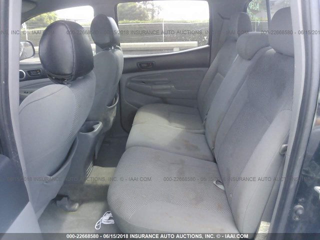 3TMJU62N37M029875 - 2007 TOYOTA TACOMA DOUBLE CAB PRERUNNER BLACK photo 8