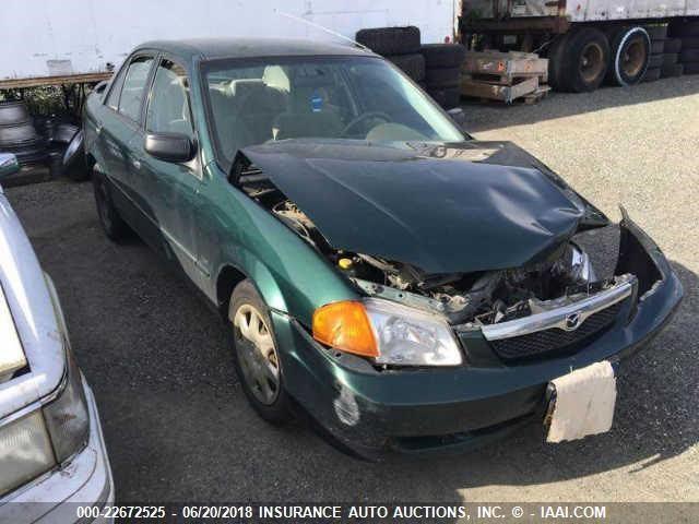 JM1BJ2229Y0237470 - 2000 MAZDA PROTEGE DX/LX GREEN photo 1