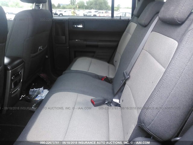 2FMDK51C99BA36651 - 2009 FORD FLEX SE RED photo 8