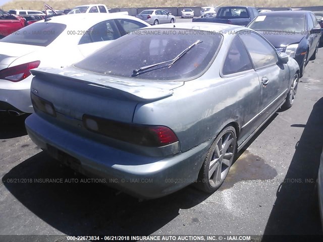 JH4DC4360VS000297 - 1997 ACURA INTEGRA GS/LS GREEN photo 4