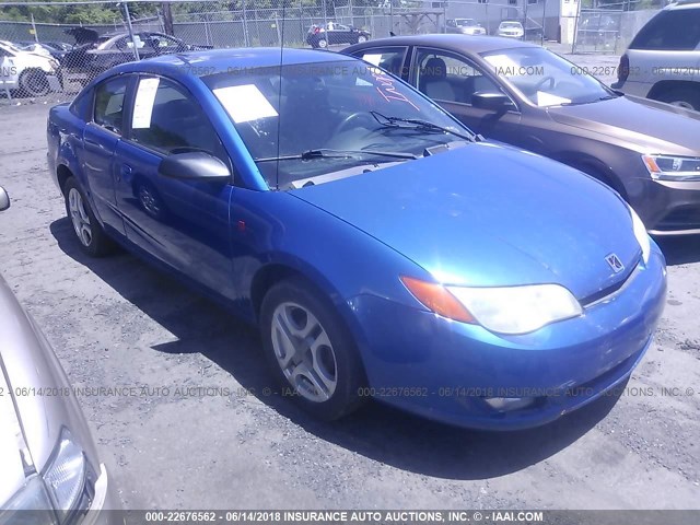 1G8AC12F14Z219046 - 2004 SATURN ION LEVEL 3 BLUE photo 1