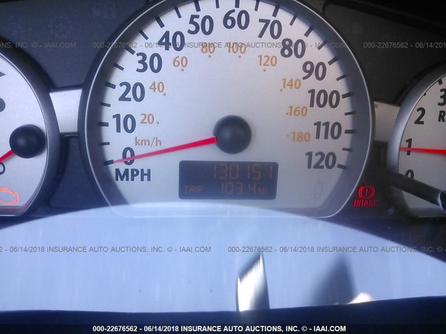 1G8AC12F14Z219046 - 2004 SATURN ION LEVEL 3 BLUE photo 7