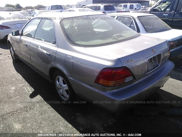 JH4UA2659VC000354 - 1997 ACURA 2.5TL BEIGE photo 3