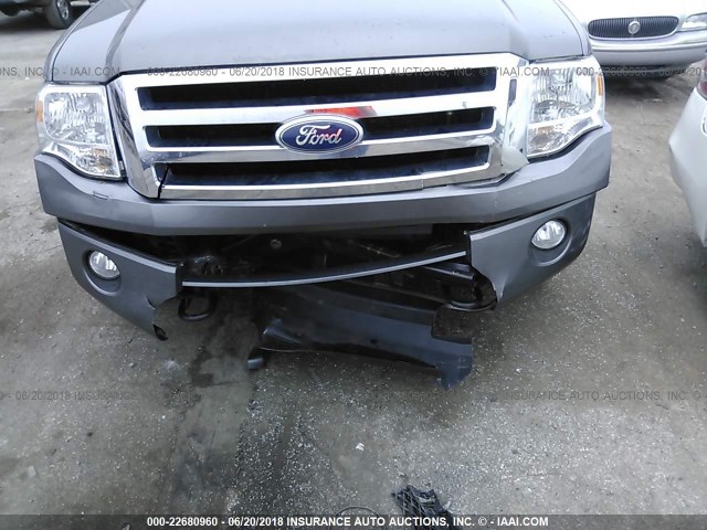 1FMJU1J53BEF46866 - 2011 FORD EXPEDITION XLT/KING RANCH GRAY photo 6