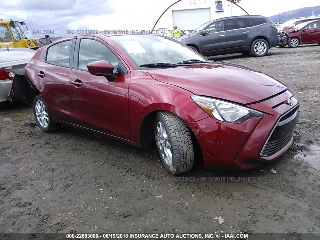 3MYDLBZV8GY107477 - 2016 TOYOTA SCION IA RED photo 1