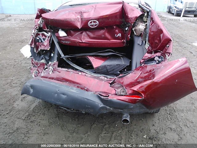 3MYDLBZV8GY107477 - 2016 TOYOTA SCION IA RED photo 6