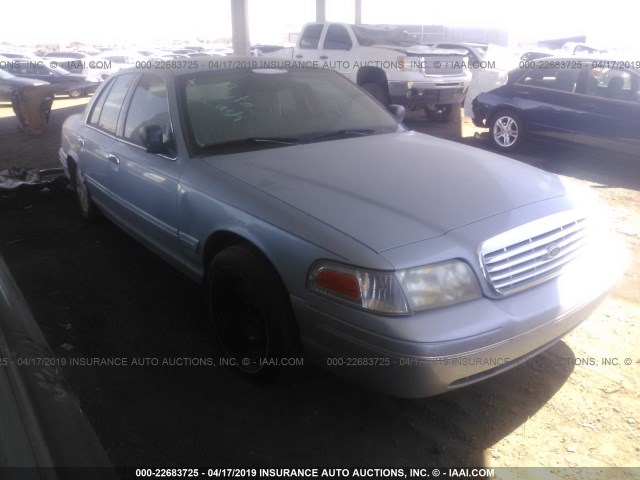 2FAFP74W94X171209 - 2004 FORD CROWN VICTORIA LX Light Blue photo 1