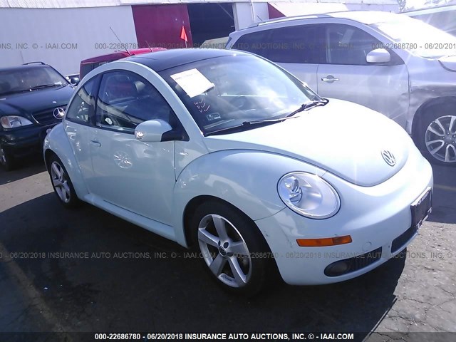 3VWRG3AGXAM034281 - 2010 VOLKSWAGEN NEW BEETLE TURQUOISE photo 1