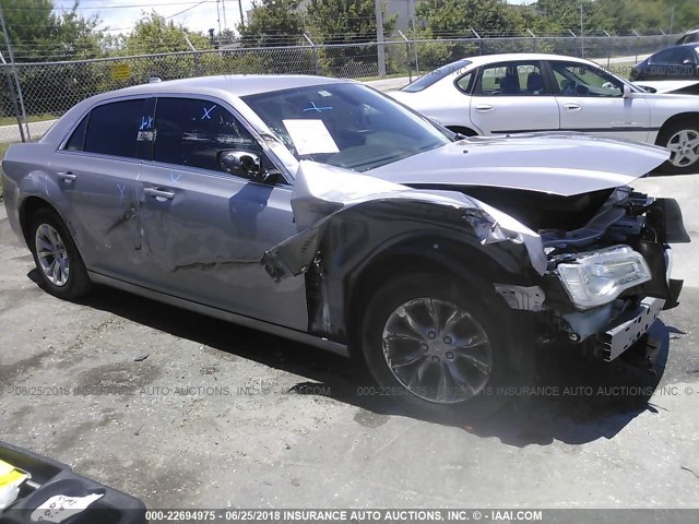 2C3CCAAG5GH147446 - 2016 CHRYSLER 300 LIMITED GRAY photo 1