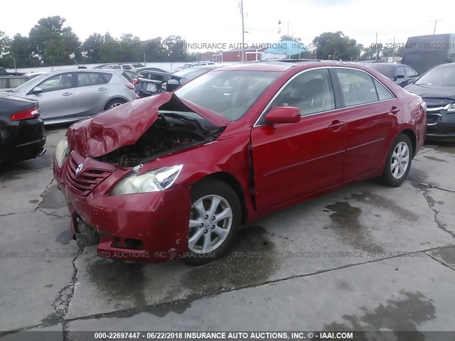 4T4BE46K39R057701 - 2009 TOYOTA CAMRY SE/LE/XLE 红色 照片 2