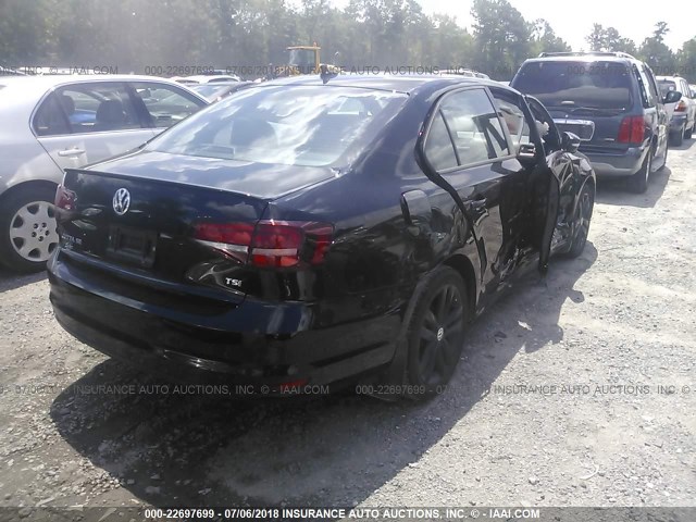 3VWD17AJ3JM226544 - 2018 VOLKSWAGEN JETTA SPORT BLACK photo 4