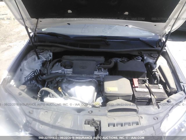 4T1BF1FK0FU003385 - 2015 TOYOTA CAMRY LE/XLE/SE/XSE WHITE photo 10